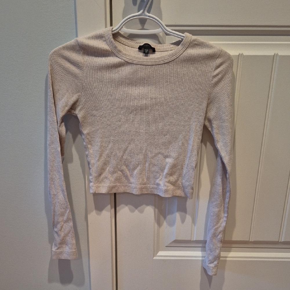 Dynamite Cream Long Sleeve Tee